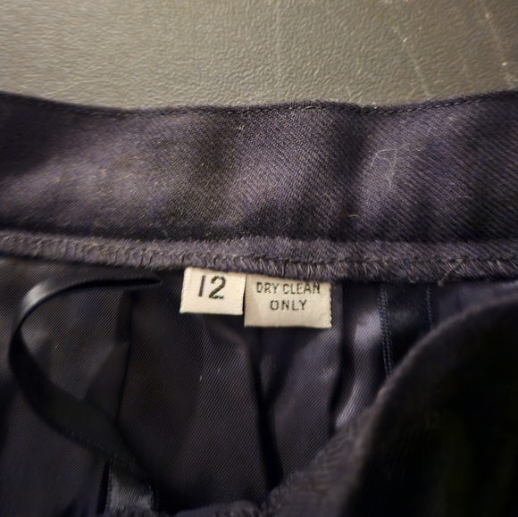 Austin Leeds Navy Blue Suit - 100% Wool - NWOT - Size 12 Vintage - Picture 11 of 11